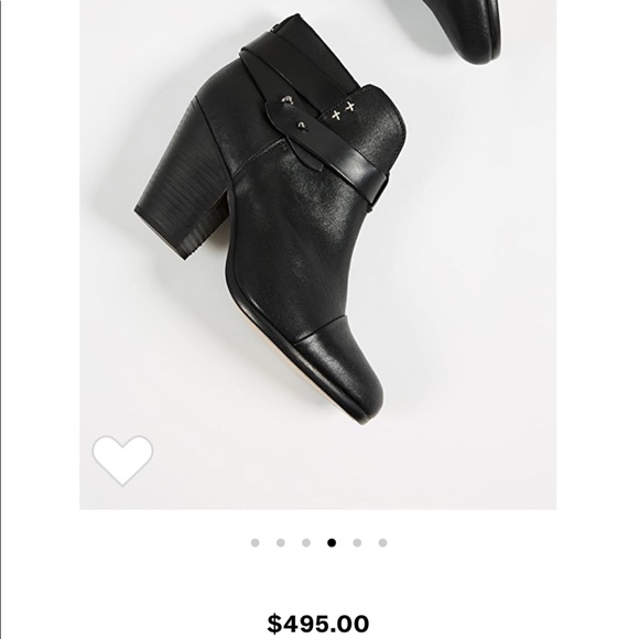 Rag & Bone Harrow Bootie in Black, sz 41 - Picture 6 of 16